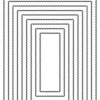 135088 Barto Design Dies Scalloped Rectangle rektangler rektangel tungekant scallops muslingemønster baser rammer kortrammer