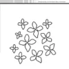 SBD446 Simple and Basic die Flowers blomster