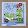 by lene dies bld1675 funny frog frøer