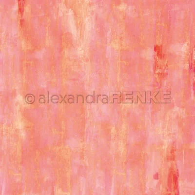10.1442 Alexandra Renke Design Paper Autumn Wild Coral karton papir lyserød koralrød pink rosa