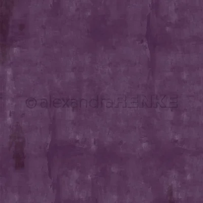 10.1532 Alexandra Renke Design Paper Christmas Calm Violet karton papir lilla akvarel