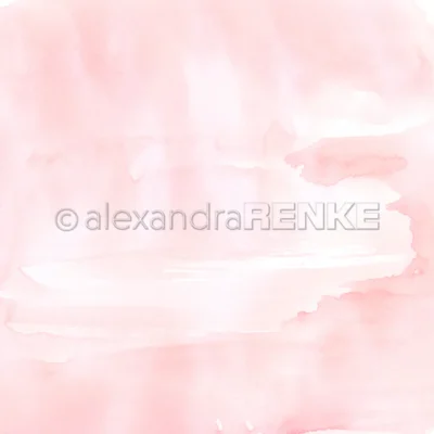 10.2665 Alexandra Renke Design Paper Freestyle Watercolor Salmon Pink karton papir lyserød laksefarvet pink rosa akvarel