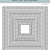 135095 Barto Design Dies Dotted Square firkanter baser kortbaser dots prikker