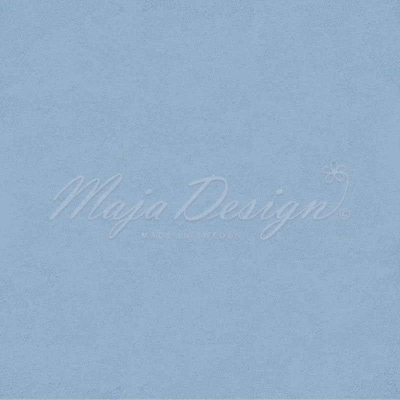 1361 Maja Design karton Shades of the Sea - Sky blå
