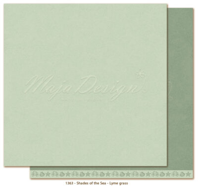 1363 Maja Design karton Shades of the Sea - Lyme Grass grøn mørkegrøn