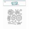 63428 Made with Love die Flowers - Daisies blomster margueritter marguerit