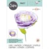 665811 Sizzix Thinlits die Spring Bloom crepeblomster