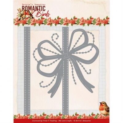 BBD10012 Berrie's Beauties dies Romantic Bow sløjfe gaveindpakning