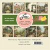 BLP353 By Lene Paperpad Country Garden karton papir pakke baggrunde havetema