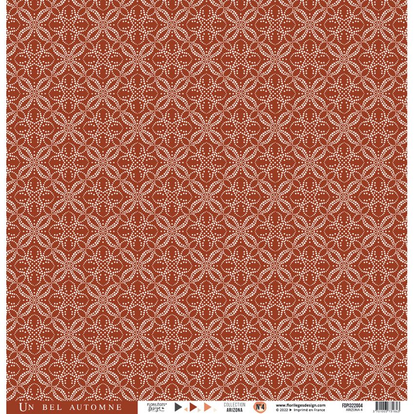 FDPI322004 Florilèges Design Imprimé Arizona 4 karton papir mønster mønstret stjernetegn stjernehimmel