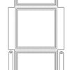 SBD455 Simple and Basic dies 10x10 Envelope with Snap Closure kuverter konvolutter 10x10 kortbaser