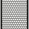 SBM003 Simple and Basic stencil Cobblestones brostensbelagte brosten baggrund skabelon