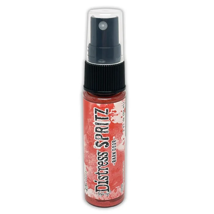 TDU86239 Tim Holtz Distress Spritz Barn Door spray med farve perlemorseffekt rød