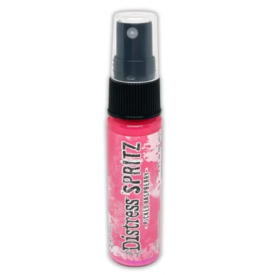 TDU86413 Tim Holtz Distress Spritz Picked Raspberry spray med farve perlemorseffekt lyserød