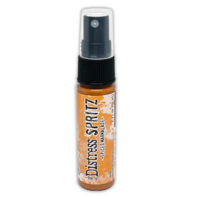 TDU86475 Tim Holtz Distress Spritz Spiced Marmalade spray med farve perlemorseffekt orange