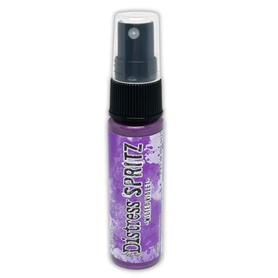TDU86574 Tim Holtz Distress Spritz Wilted Violet spray med farve perlemorseffekt vioelt lilla