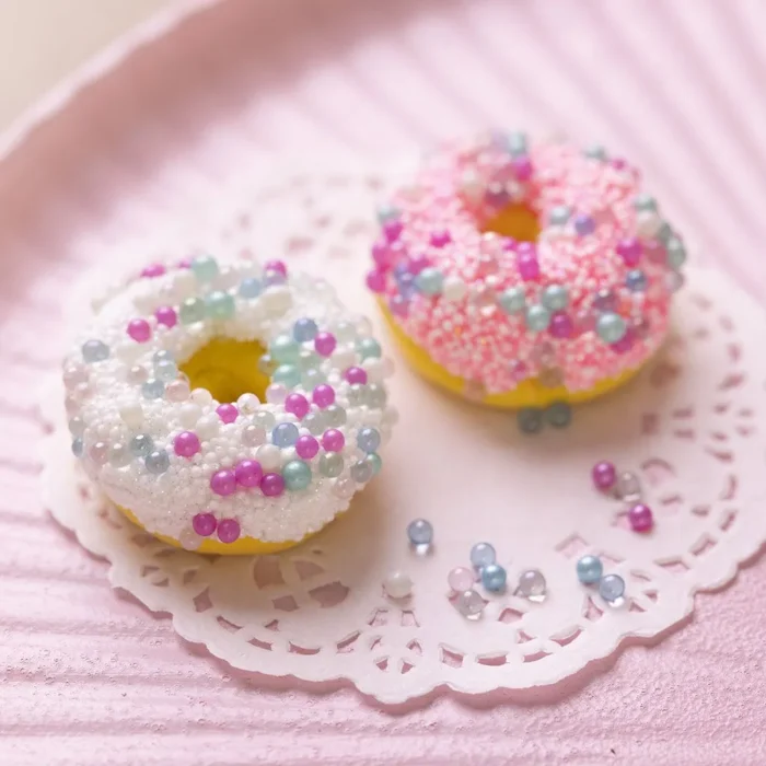 977671 Mini DIY Kit Modellering Donuts doughnut gør det selv børnesæt kreative