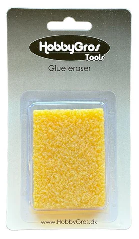 HGT015 HobbyGros Tools Glue Eraser Glue Eraser limfjerner limviskelæder fjerner lim fra papir karton
