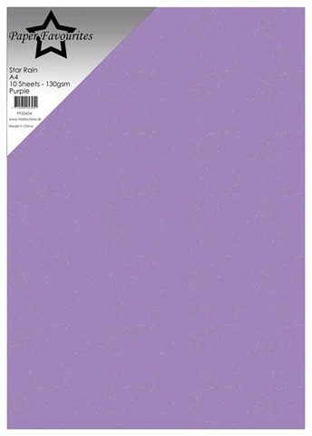 PFSS604 Paper Favourites Star Rain Purple c lilla violet