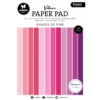 SL-ES-VPP192 Studio Light Essentials Vellum Paper Pad Shades of Pink papir blok gennemsigtigt transparent pink lyserød rosa