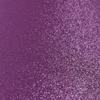 2111-033 Florence Self-Adhesive Glitter Paper Light Purple eks. glimmer glitter karton papir selvklæbende lilla violet