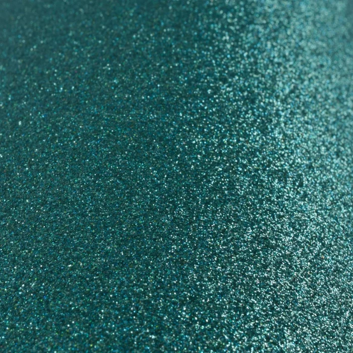 2111-036 Florence Self-Adhesive Glitter Paper Aqua glimmer glitter karton papir selvklæbende