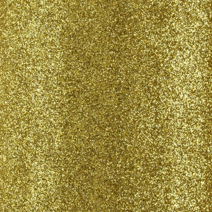 2111-037 Florence Self-Adhesive Glitter Paper Golden Yellow glimmer glitter karton papir selvklæbende gul gylden guld