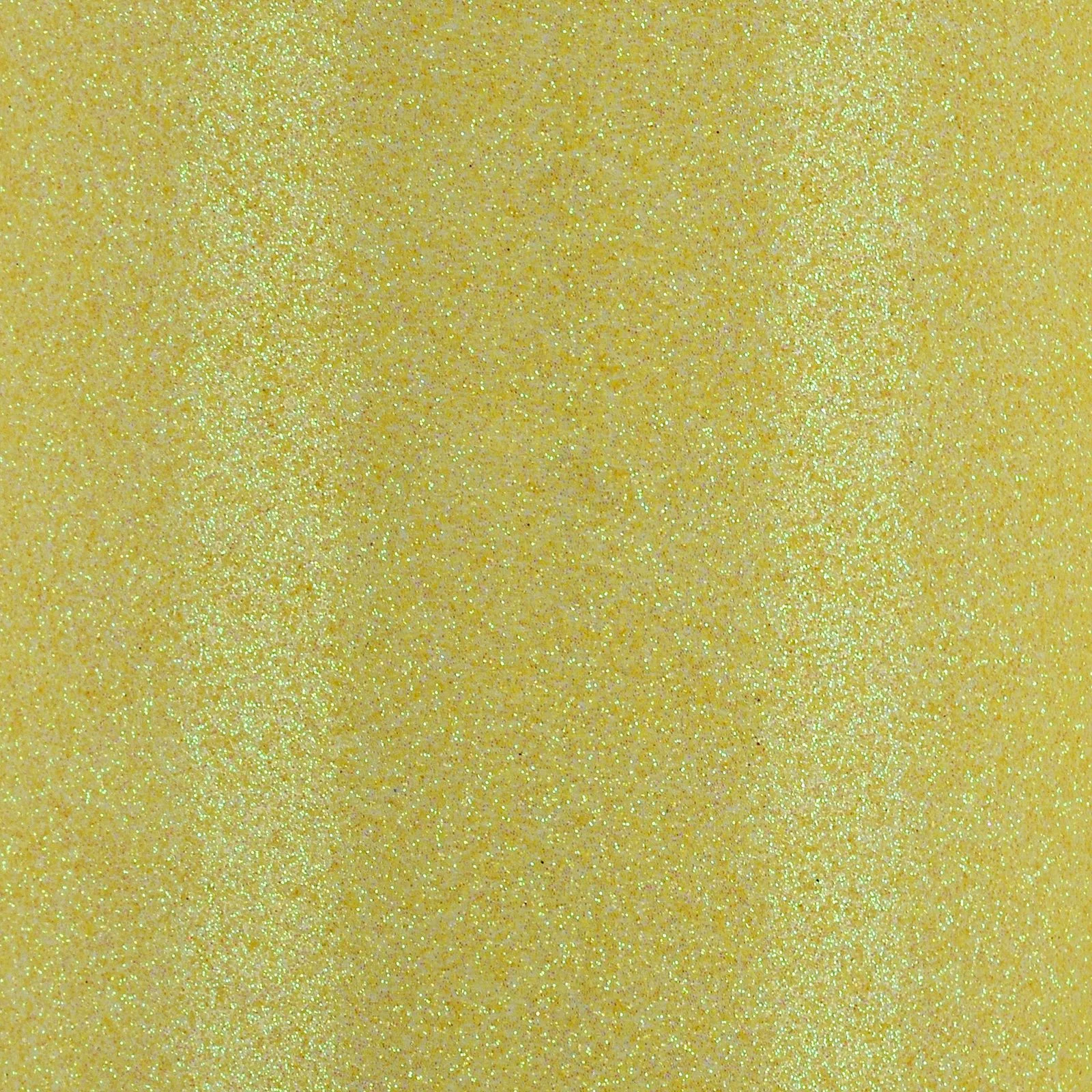 2111-040 Florence Self-Adhesive Glitter Paper Yellow glimmer glitter karton papir selvklæbende gul