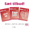 BLD1054 + BLD1178 + BLD1326 BY Lene Bryllup sæt hjerter wax stamp vokssegl voks segl love tekster