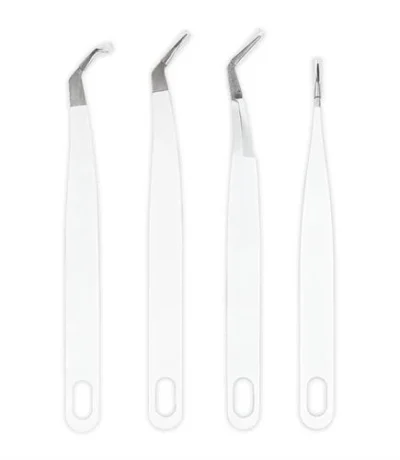 HGT023 HobbyGros Tools Tweezer Set (4 pcs.) pincetter