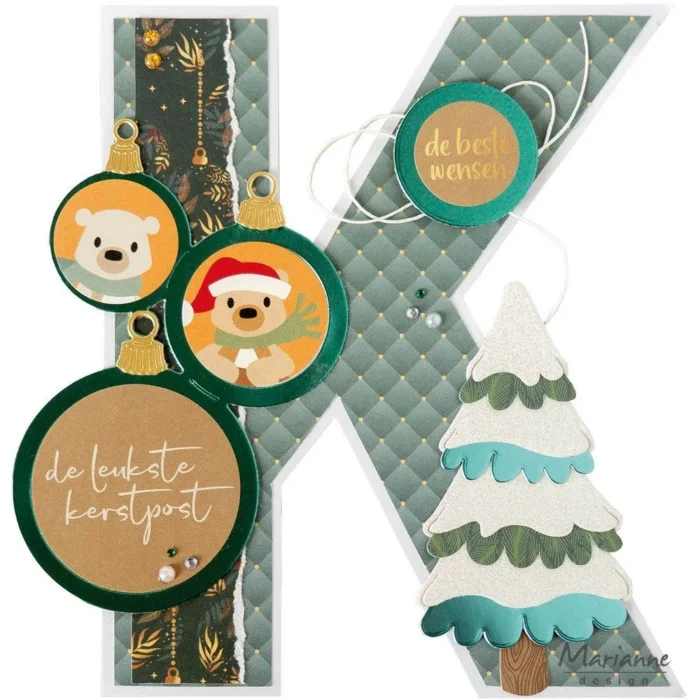 LR0877 Marianne Design die Layout Baubles julekugler