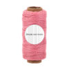 SBA704 Simple and Basic Polyester Thread English Rose Tea snor snørre snøre tråd kortpynt lyserød gammelrosa