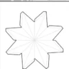 SBD477 Simple and Basic die Star Ornament - Large foldet stjerne stjerne ornament ophæng