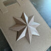 SBD477 Simple and Basic die Star Ornament - Large foldet stjerne stjerne ornament ophæng