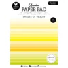 SL-ES-UPP231 Studio Light Paper Pad Shades of Yellow karton papir gule lysegule nuancer