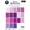 SL-ES-UPP247 Studio Light Essentials Unicolor Paper Pad Shades of Purple karton papir lilla violet blok