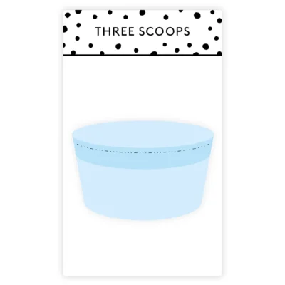 TSCD0421 Three Scoops die Slikskål die kagedåse