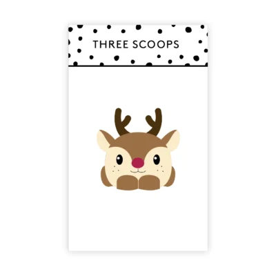 TSCD0424 Three Scoops die Rensdyr die julemotiver rudolf rudolph reindeer