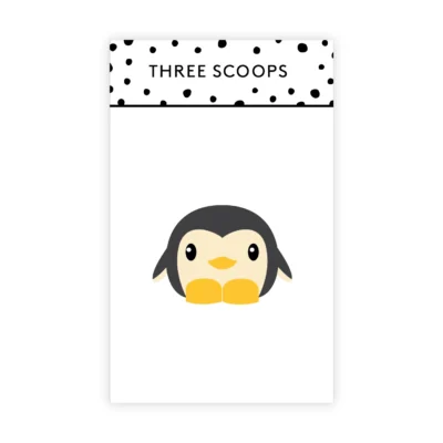 TSCD0425 Three Scoops die Pingvin die pingviner penguin