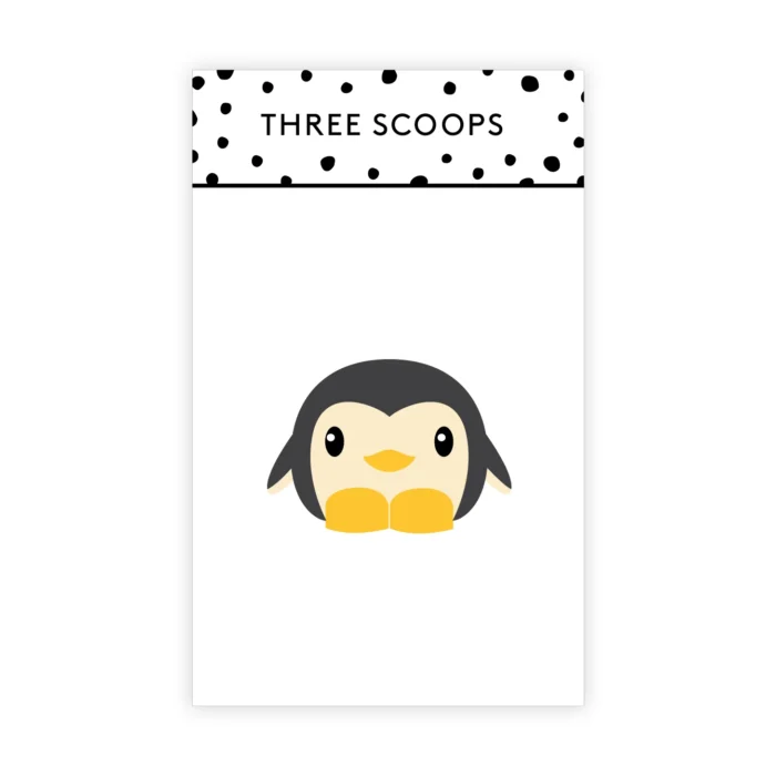 TSCD0425 Three Scoops die Pingvin die pingviner penguin