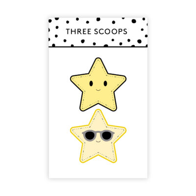 TSCD0442 Three Scoops Moviestar die stjerne med solbriller