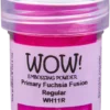 WH11R WOW! Embossing Powder Primaries - Fuchsia Fusion - Regular embossingpulver embossingpowder pink lyserød hobbyvejen