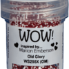 WS255X WOW! Embossing Sparkles - Old Glory embossingpowder embossingpulver blå rød glimmer glitter sparkles