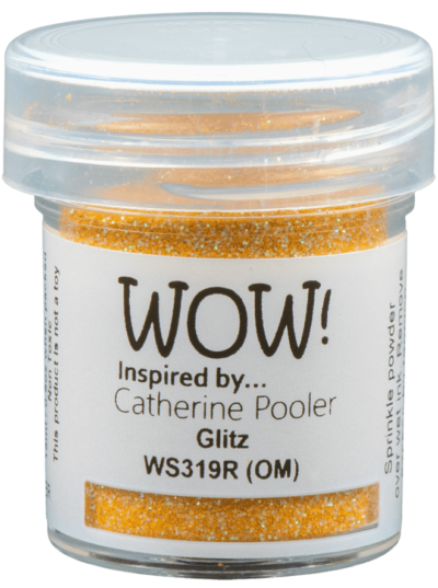 WS319R WOW! Embossing Sparkles - Glitz orange gul glimmer