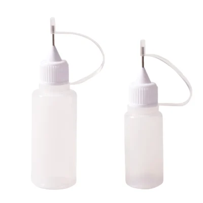 1009-006 Vaessen Creative Fine tip applicator bottles 1.2mm 10ml & 20ml 2pieces limbøttee opbevaring limflasker limbeholder ultraskarp