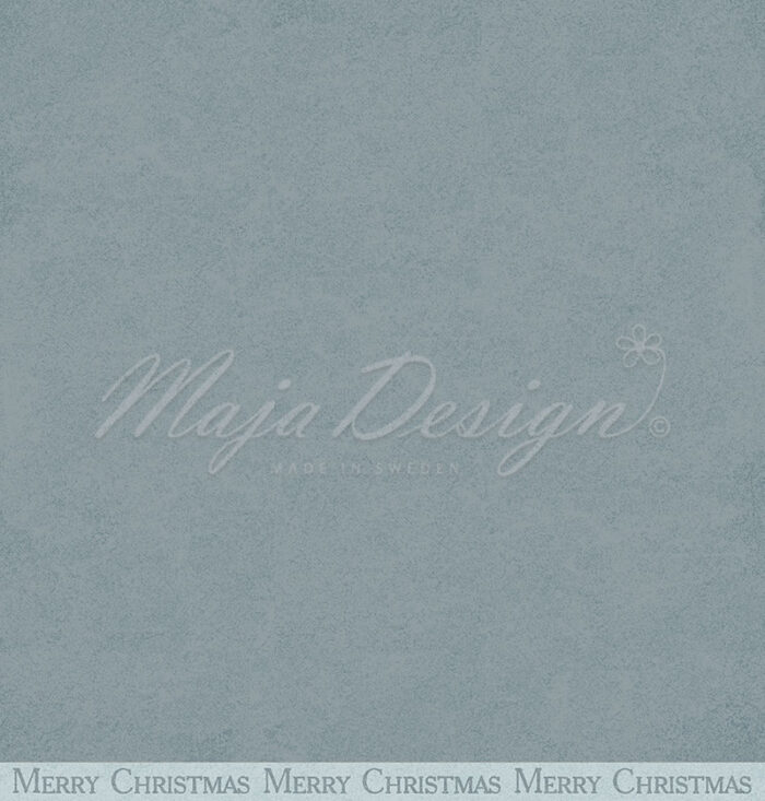 1381 Maja Design karton Mono Shades of Nostalgia Dusk Blue karton papir lyseblå