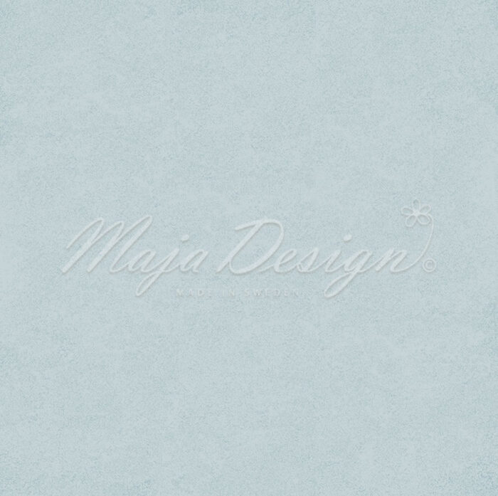 1381 Maja Design karton Mono Shades of Nostalgia Dusk Blue karton papir lyseblå