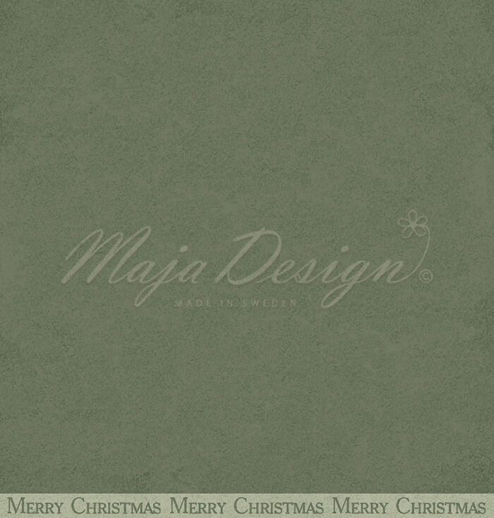 1384 Maja Design karton Mono Shades of Nostalgia Sage Green karton papir grøn