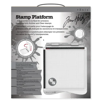 1707E Tonic Studios Tim Holtz Stamp Platform stempelplatform stempler stempel