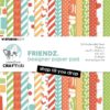 Studio Light Paper Pad - CCL-FR-DPP57 - Shop til you drop Friendz shoppingposer, handlenet, tasker, hjerter, konfetti, striber Multifarvet